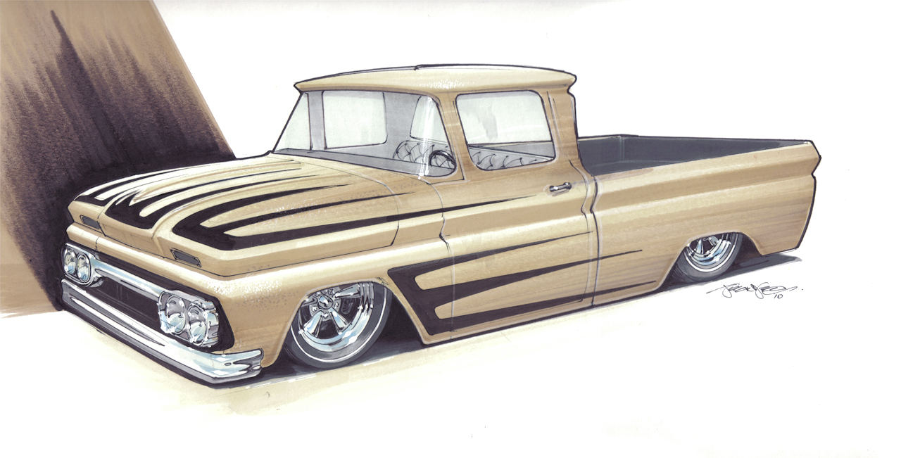 1280x651 Car Drawings - Custom Car Drawings