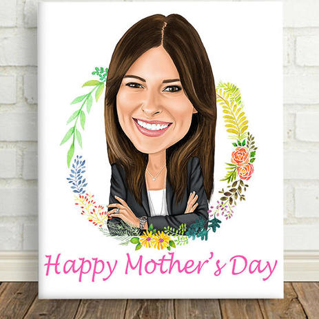 463x463 Order Canvas Prints On Photolamus Personalized Cartoon Drawings - Custom Cartoon Drawings