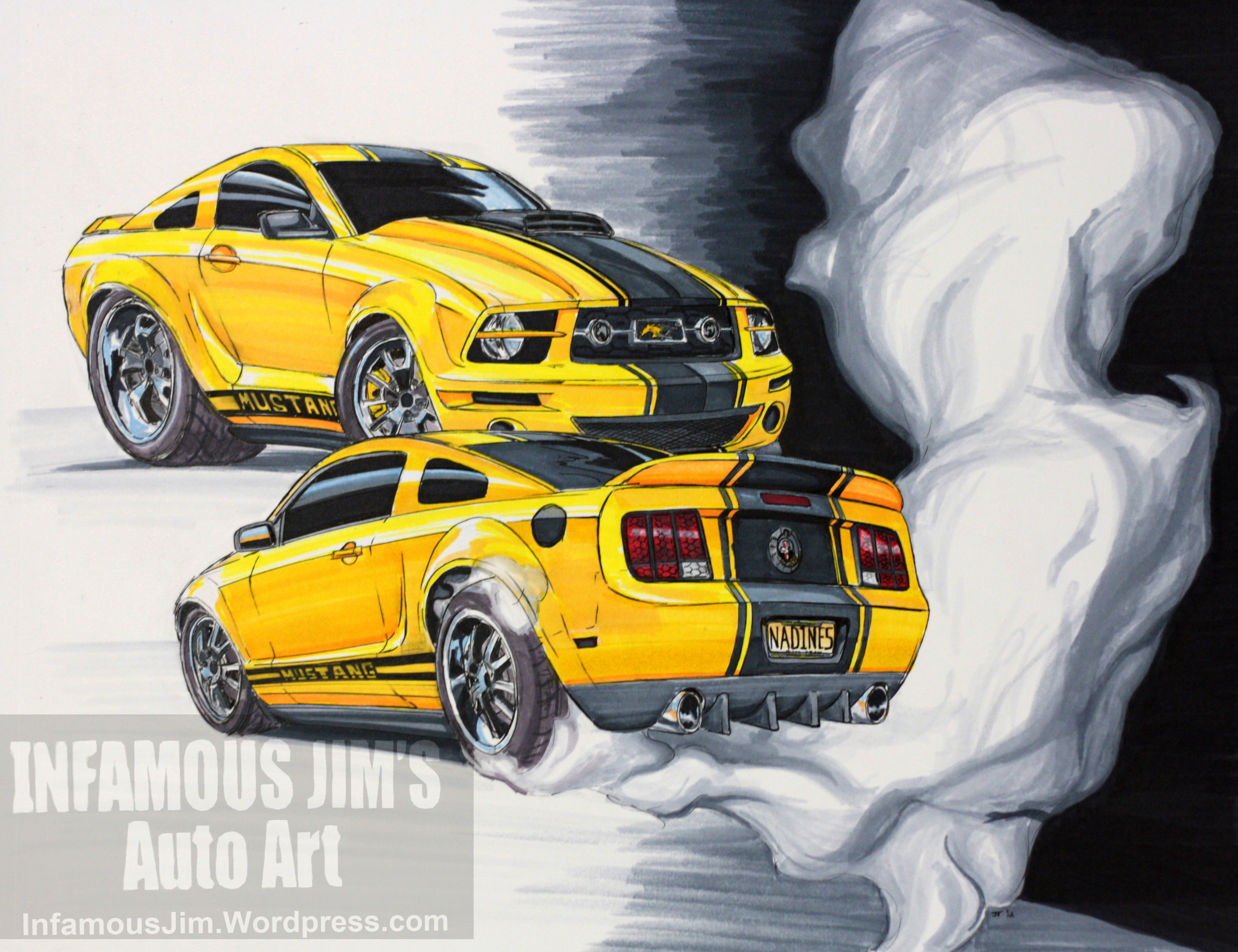 3084x2372 Cartoon Infamous Jims Auto Art - Custom Cartoon Drawings