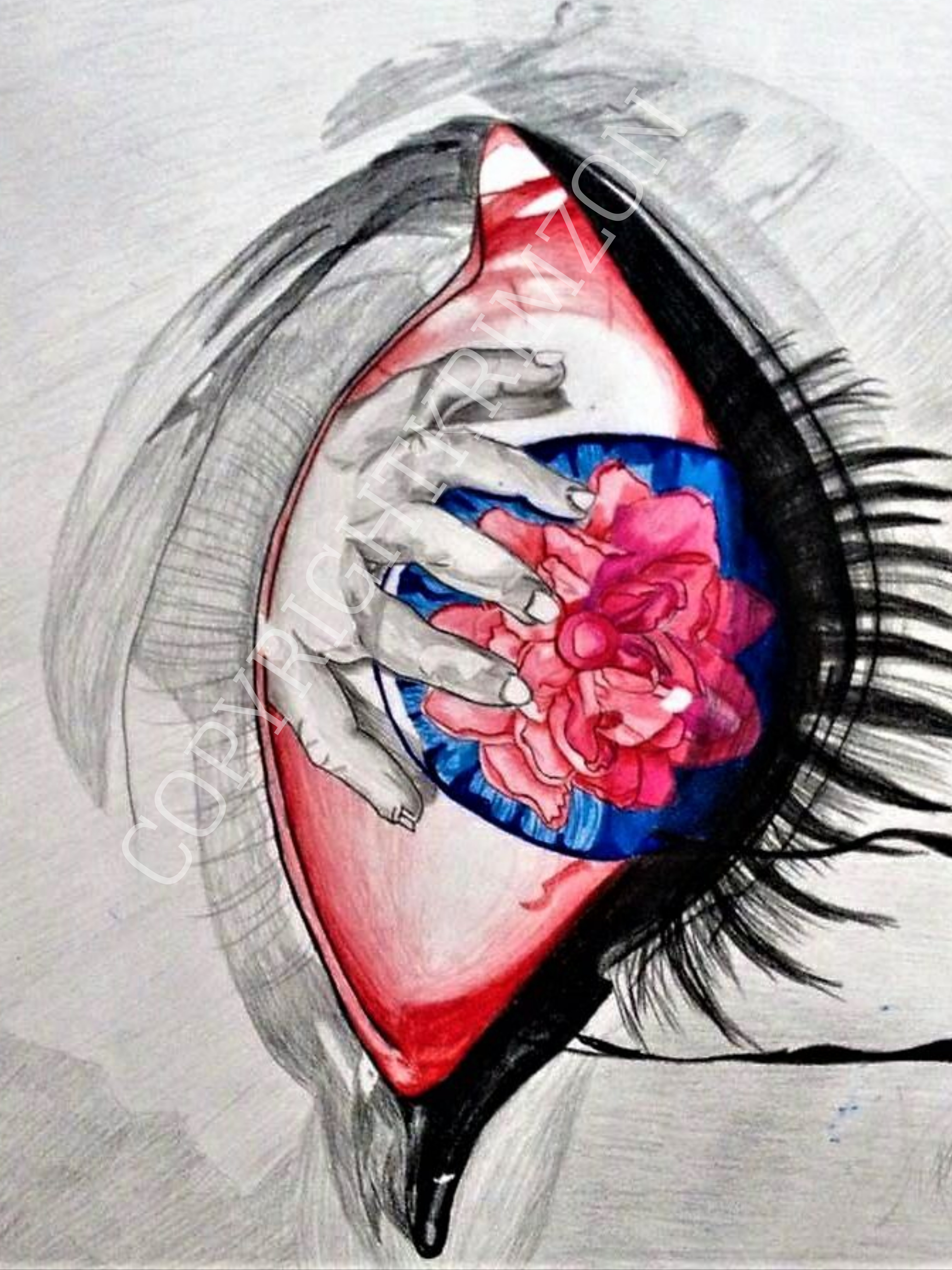 5400x7200 Digital Reckless Beauty In Dystruction Llc Custom Drawings - Custom Drawings