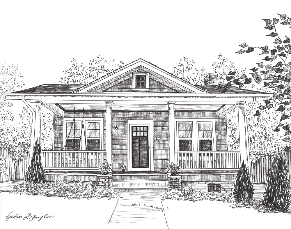 Custom House Drawing at Explore collection of