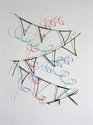 300x400 felt tip paper cut drawings - Cut Drawings