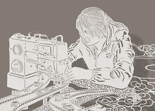 512x366 Intricate Paper Cut Drawings - Cut Drawings