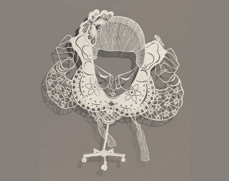 450x356 paper cutout drawings - Cut Out Drawings