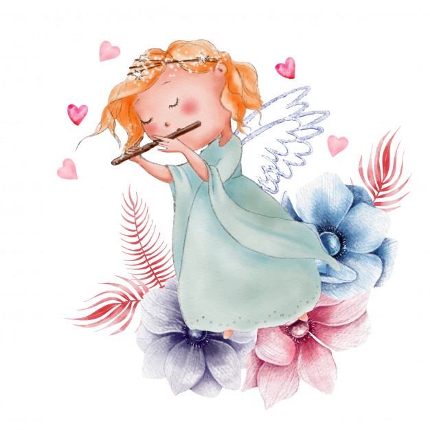 626x626 Angel Vectors, Photos And Free Download - Cute Angel Drawing