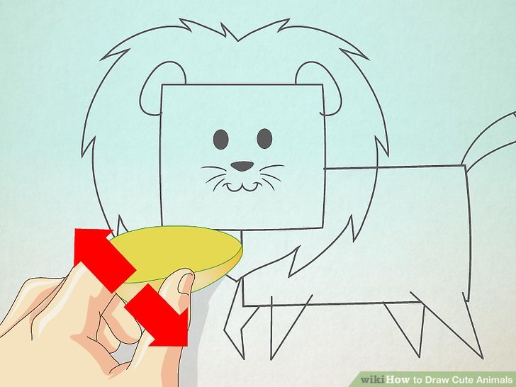 728x546 How To Draw Cute Animals Steps - Cute Animal Drawings