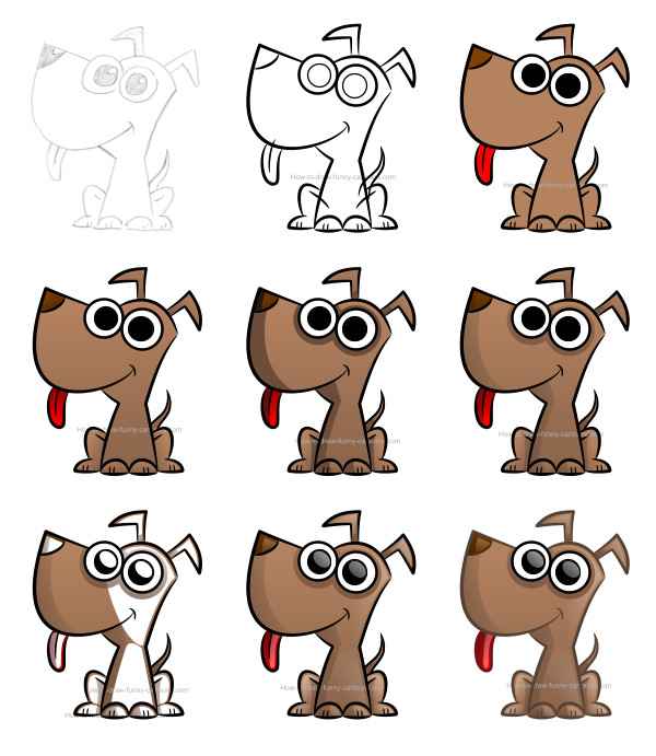 Cute Animal Drawings Step By Step