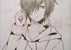 300x210 cute anime boy pencil sketch cute anime boy drawing luxury cute - Cute Anime Boy Drawing
