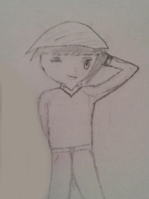 480x640 Cute Anime Boy Drawing - Cute Anime Boy Drawing