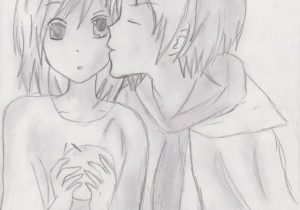300x210 Tag Easy Cute Anime Couple Drawings In Pencil - Cute Anime Couple Drawings