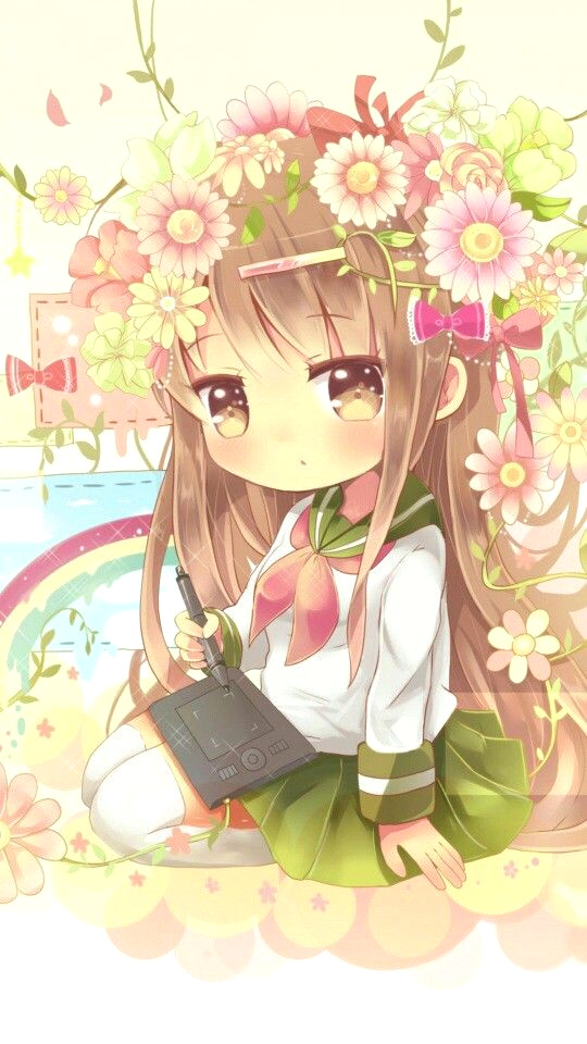 540x960 Anime Girl Easy Drawing Cute Drawing Ideas Dr Odd How To Draw - Cute Anime Drawing Ideas