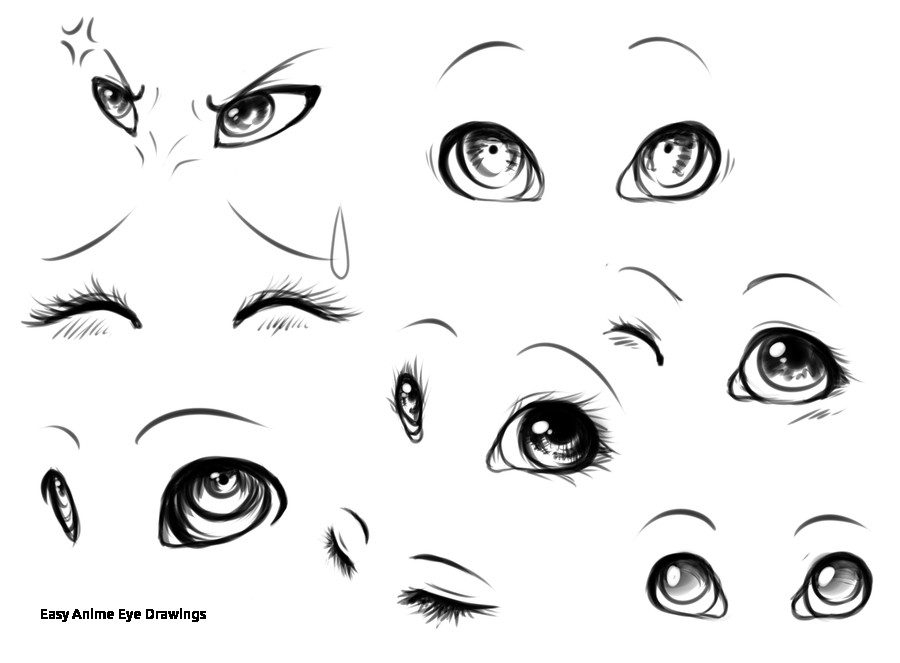 Images Of Anime Eye Drawing Easy