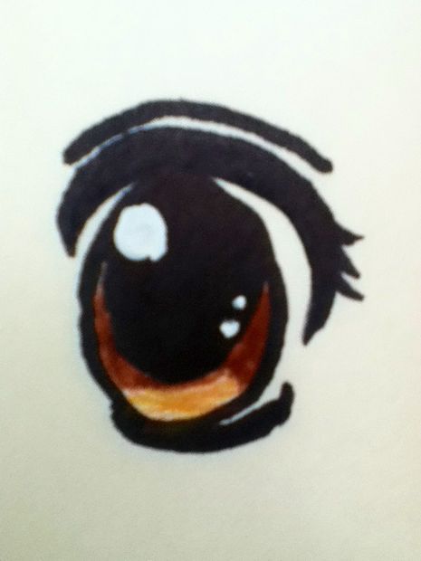 Cute Anime Eyes Drawing at PaintingValley.com | Explore collection of ...