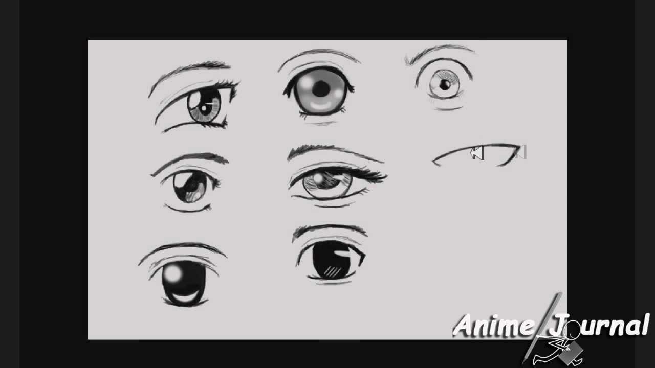 Cute Anime Eyes Drawing at PaintingValley.com | Explore collection of