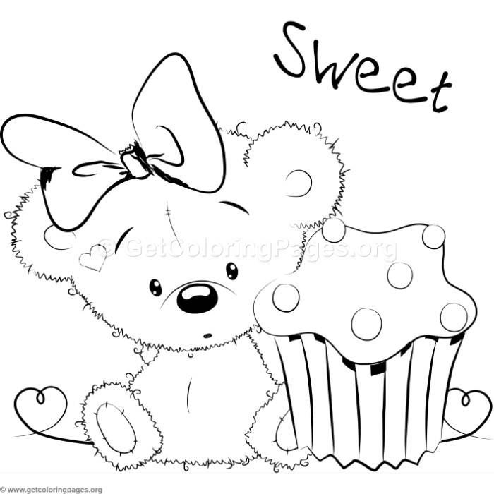 700x700 Cute Baby Bear Drawing - Cute Baby Bear Drawing