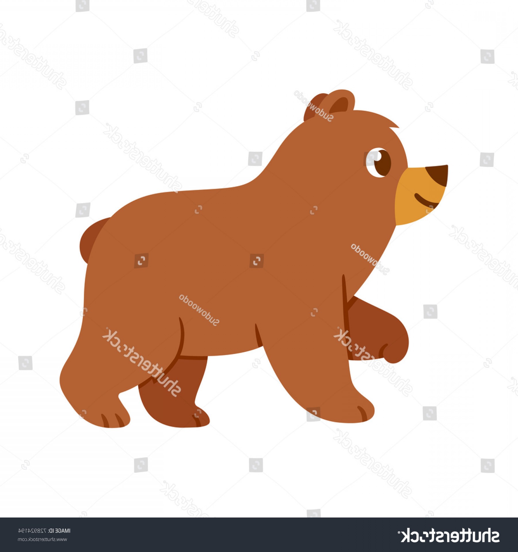 1800x1920 Cute Cartoon Baby Bear Drawing Brown Soidergi - Cute Baby Bear Drawing