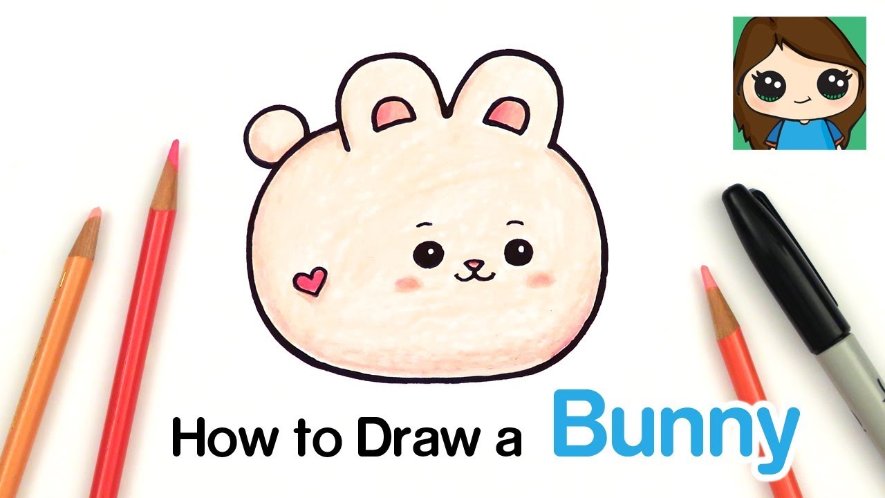 1280x720 How To Draw A Baby Bunny Rabbit Anirollz - Cute Baby Bunny Drawing