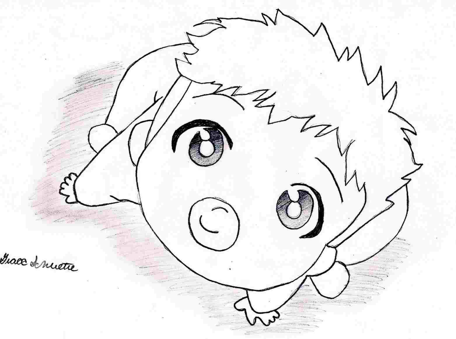 Cute Baby Face Drawing at Explore collection of