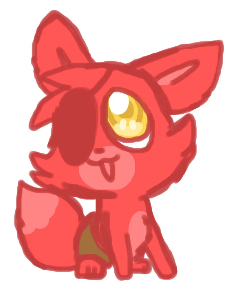 784x1019 cute fox please read description - Cute Baby Fox Drawing