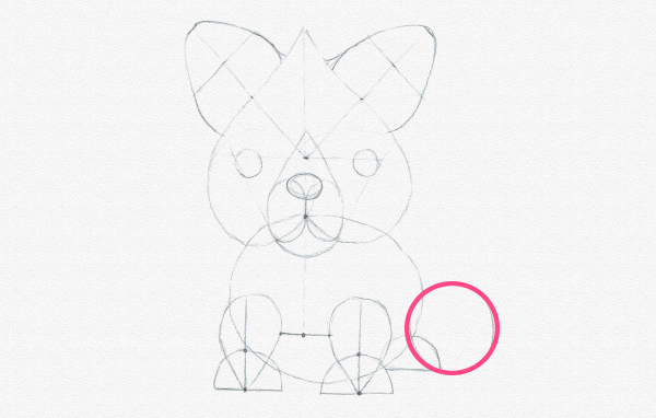 600x382 Drawing For Kids Draw A Cute Baby Fox - Cute Baby Fox Drawing