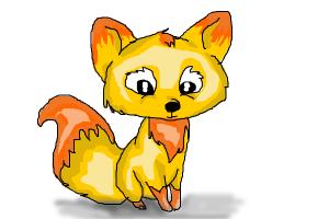 300x200 How To Draw A Cute Baby Fox - Cute Baby Fox Drawing