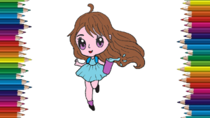 300x169 how to draw anime girl cute and easy cartoon baby girl drawing - Cute Baby Girl Drawing
