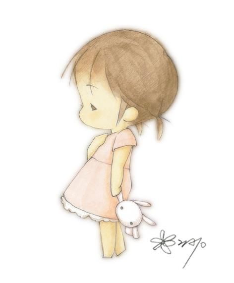 472x571 Ideas For My Next - Cute Baby Girl Drawing