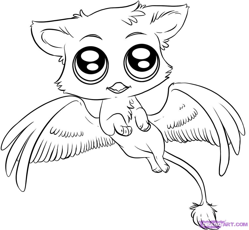 Download Cute Baby Owl Drawings at PaintingValley.com | Explore ...