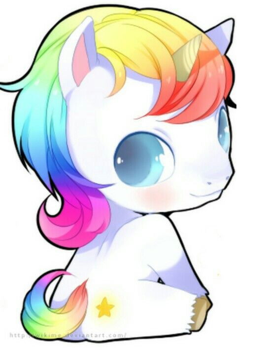 540x709 Regenbogen Einhorn Teffy's Like Cartoon Unicorn - Cute Baby Unicorn Drawing