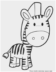 236x305 Baby Zebra Coloring Pages Marvelous Coloring Pages Zebra The Web - Cute Baby Zebra Drawing