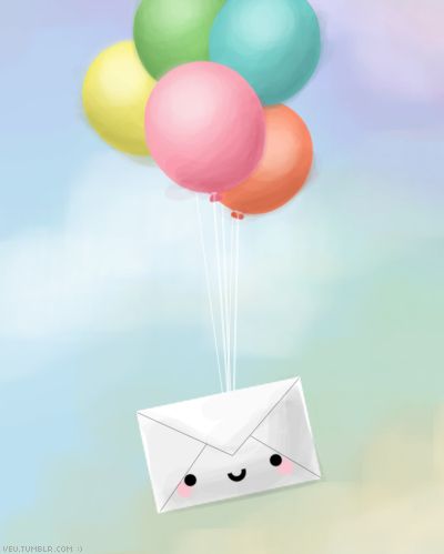 400x499 Art, Balloons, Cute, Drawing, Illustration Colorful Drawings - Cute Balloon Drawing
