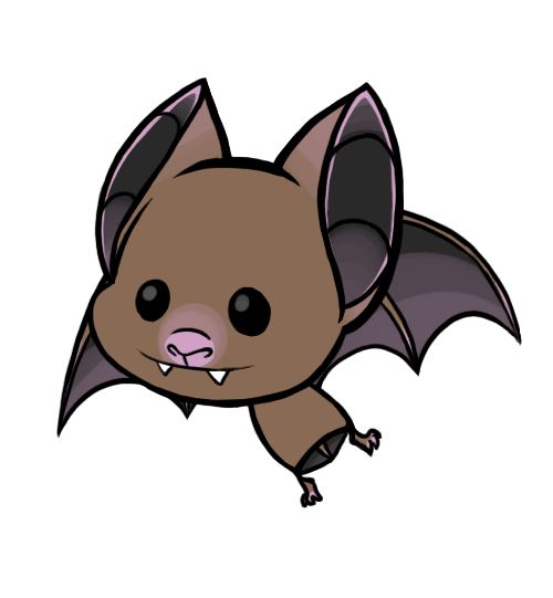 500x541 cute little cartoon bat cartoon pics to draw cartoon bat, bat - Cute Bat Drawing