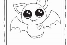 236x157 Cute Bat Drawing Batman Drawings Black And White Template Step - Cute Bat Drawing