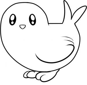 302x295 Gallery Cute Birds To Draw - Cute Bird Drawing