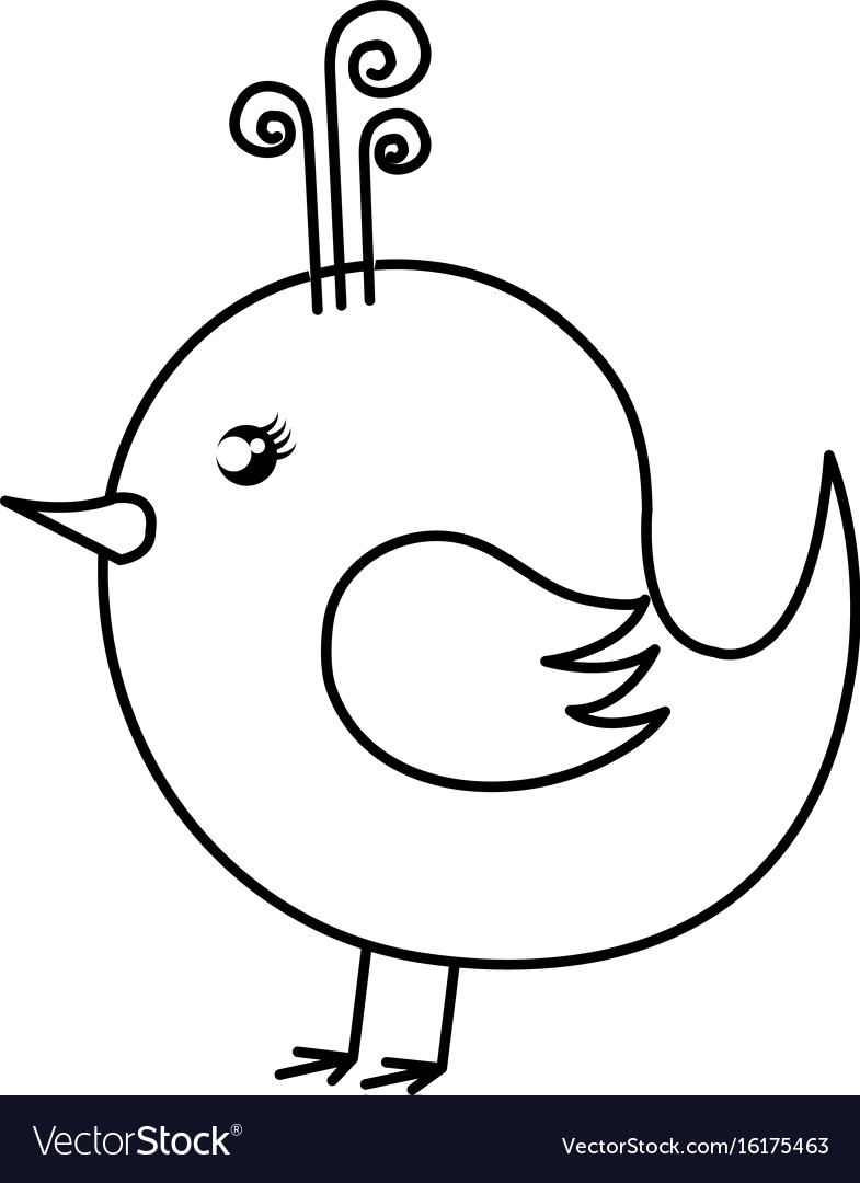 785x1080 Cute Bird Drawing - Cute Bird Drawing