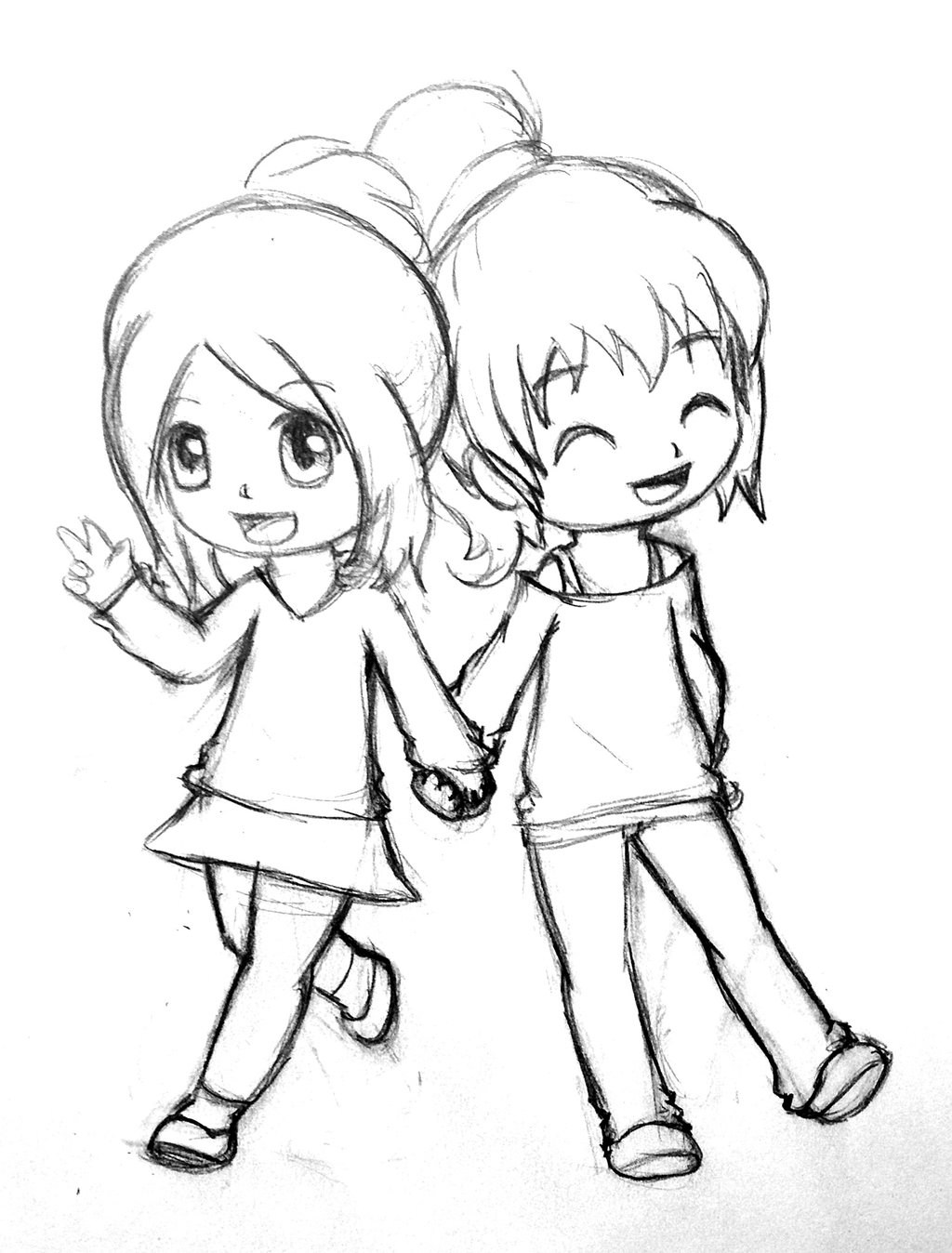 Orasnap Cute Boy And Girl Drawing Easy For Kids