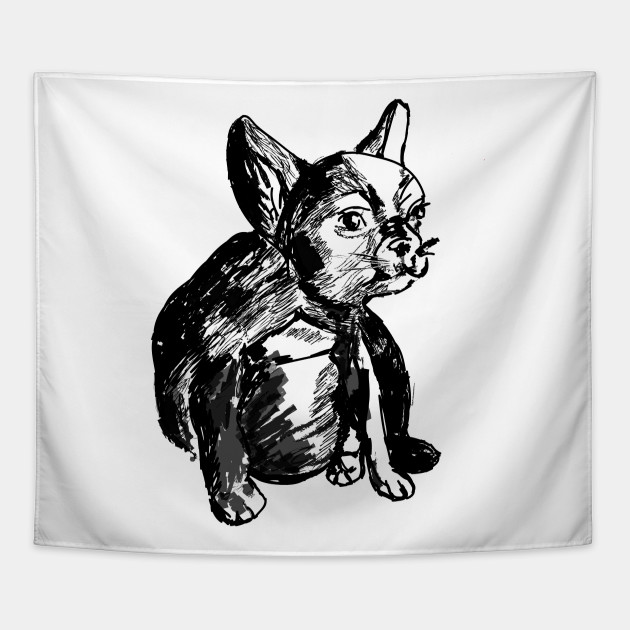 630x630 French Bulldog Cute Drawing - Cute Bulldog Drawing