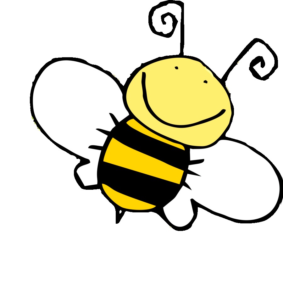900x909 Cute Honey Bee Drawing - Cute Bumble Bee Drawing