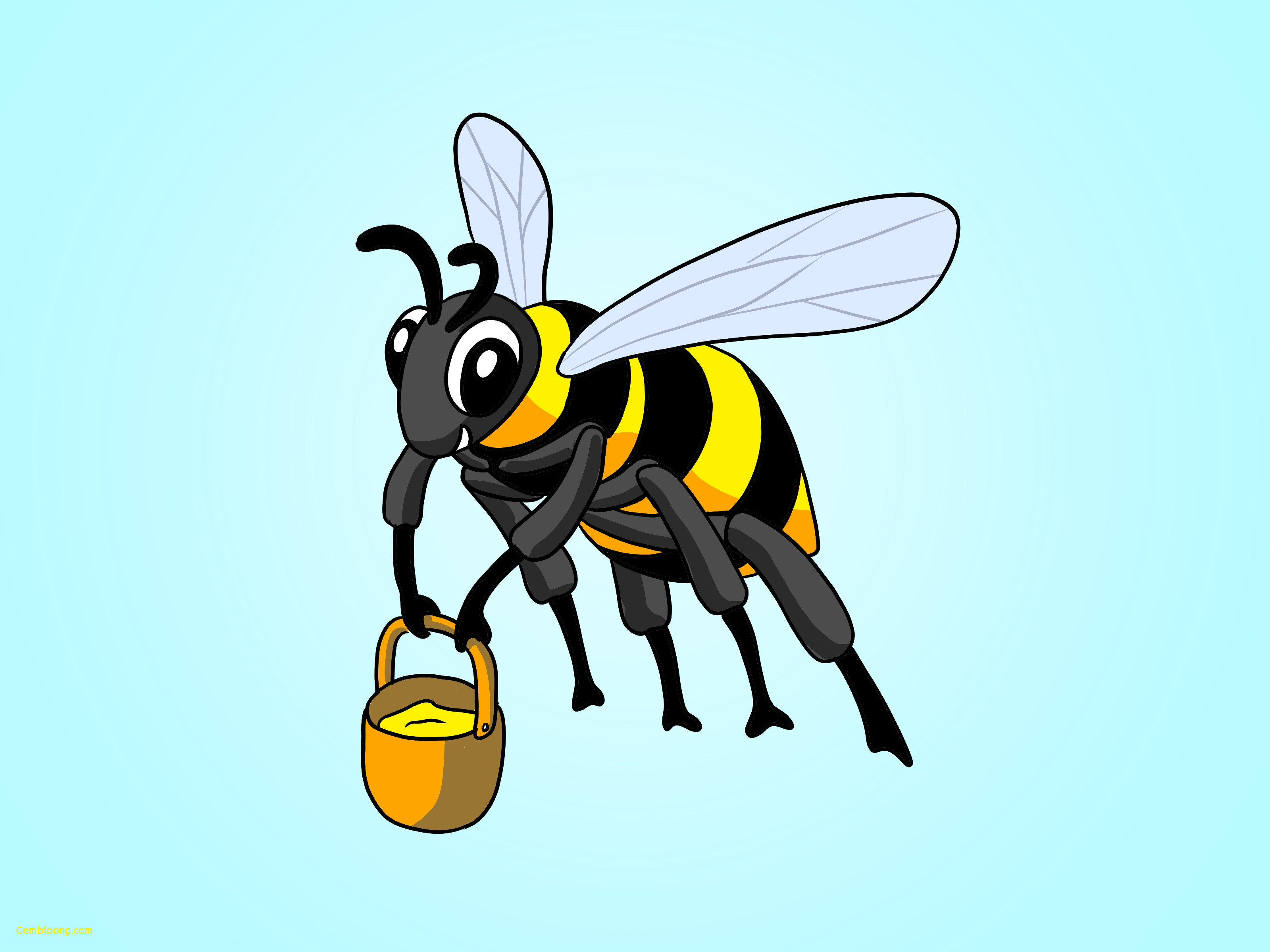 Cute Bumble Bee Drawing at Explore collection of