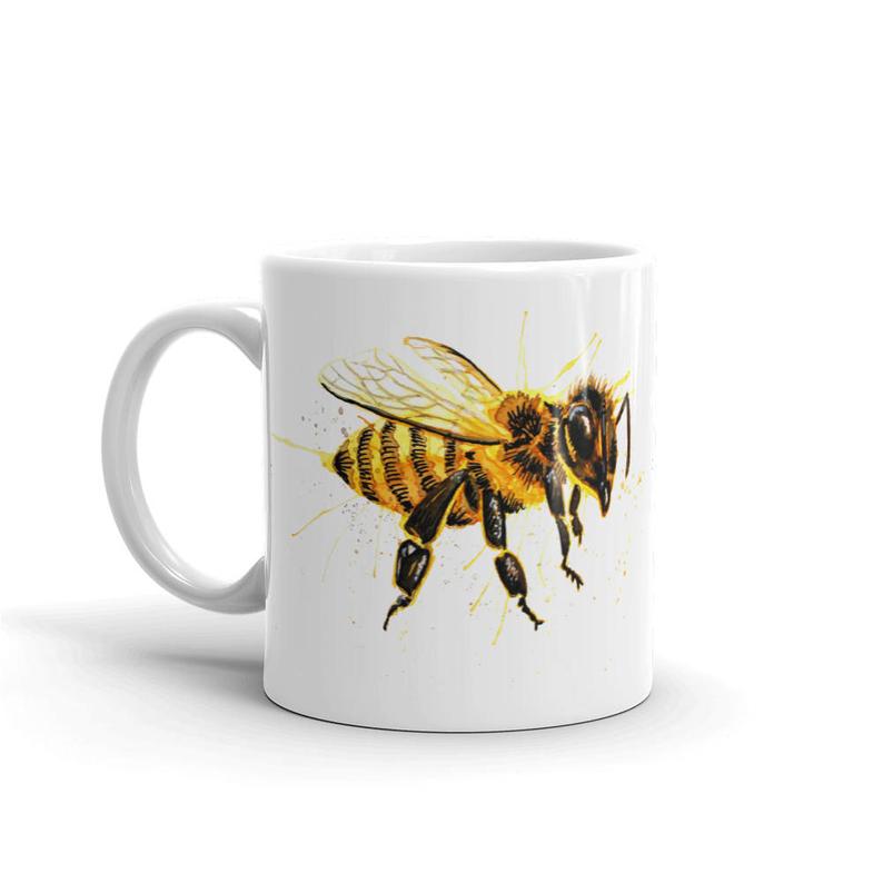 794x794 save the bees mug cup bumble bee honey bee drawing insect bug etsy - Cute Bumble Bee Drawing