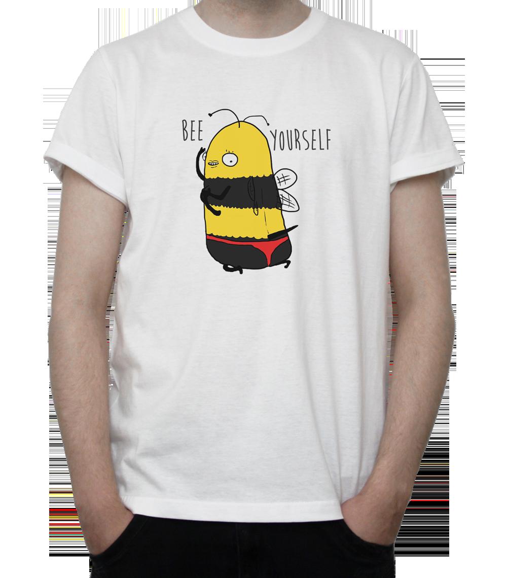 1000x1140 Bee Yourself Cute Funny T Shirt Design Inspiring Bumblebee Drawing - Cute Bumble Bee Drawing