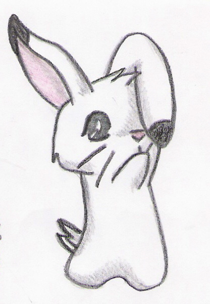 416x601 Pictures Cute Bunny Drawings - Cute Bunny Drawing