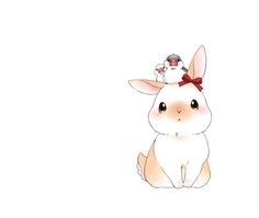 236x199 Cute Rabbits Drawings - Cute Bunny Drawing