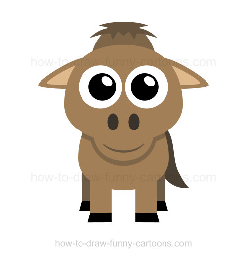 500x522 How To Draw A Camel - Cute Camel Drawing