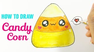 320x180 how to draw halloween candy corn devil candy corn easy cute - Cute Candy Corn Drawing