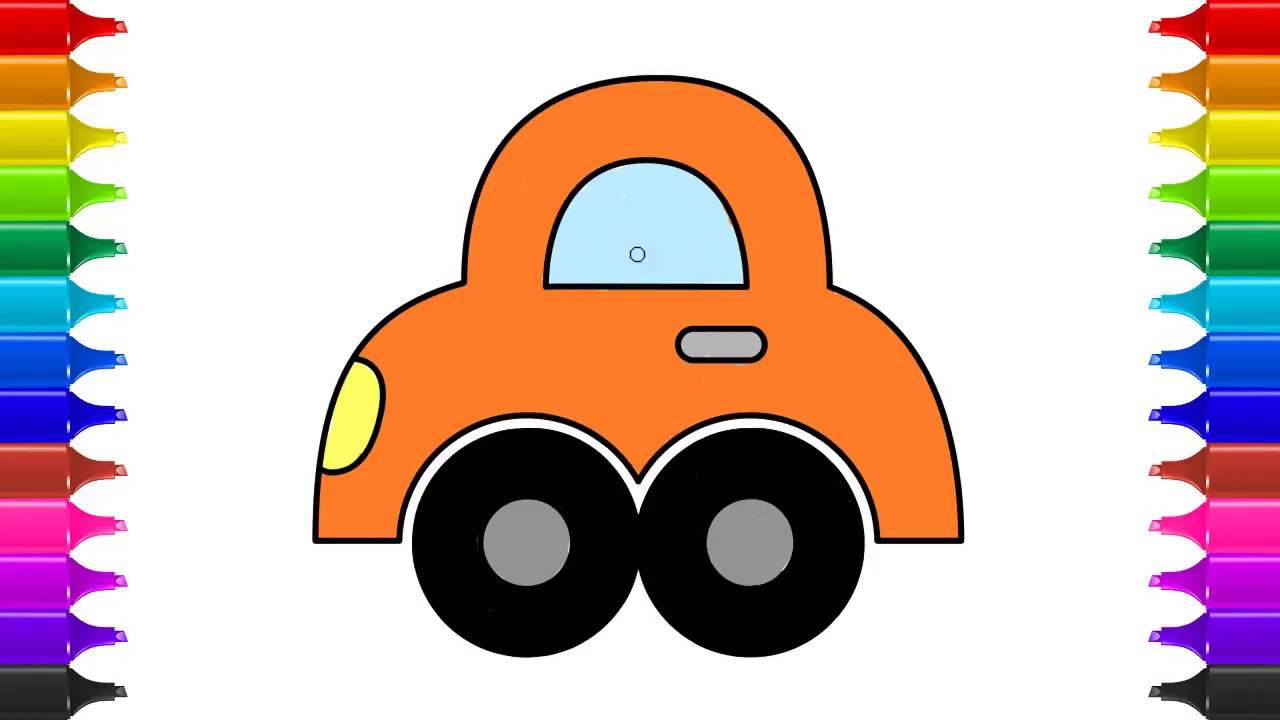 Cute Car Drawing at PaintingValley.com | Explore collection of Cute Car ...