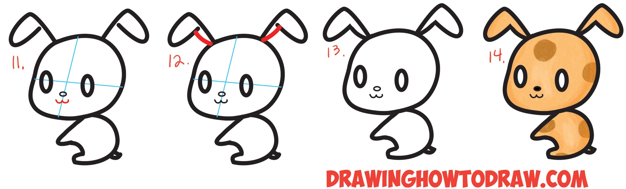 2000x604 How To Draw A Cute Cartoon Dog Step Youtube Pertaining Drawing - Cute Cartoon Dog Drawings