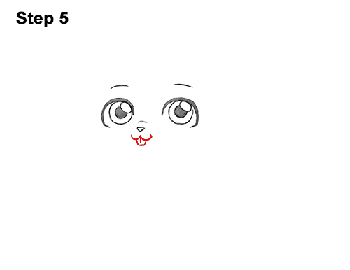 500x386 How To Draw A Squirrel - Cute Cartoon Drawings