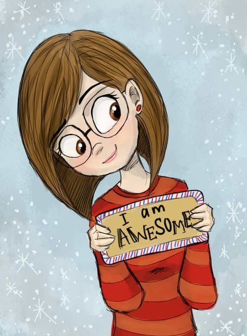 500x680 Galaxy Girls - Cute Cartoon Girl Drawing