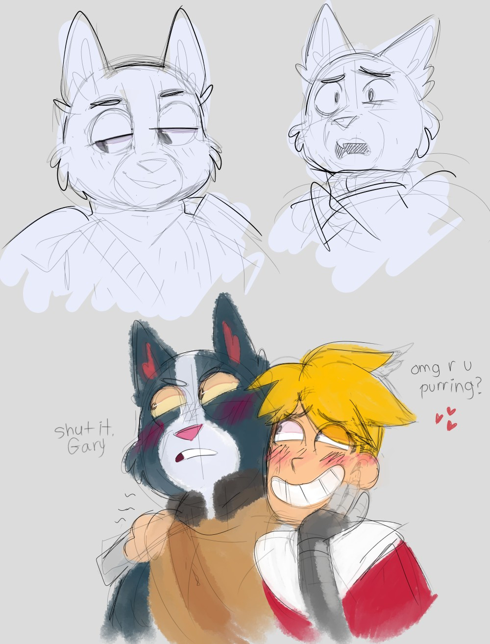 1000x1315 Drawn Cute Kitten Sleeping Cats Drawings - Cute Cat Drawing Tumblr